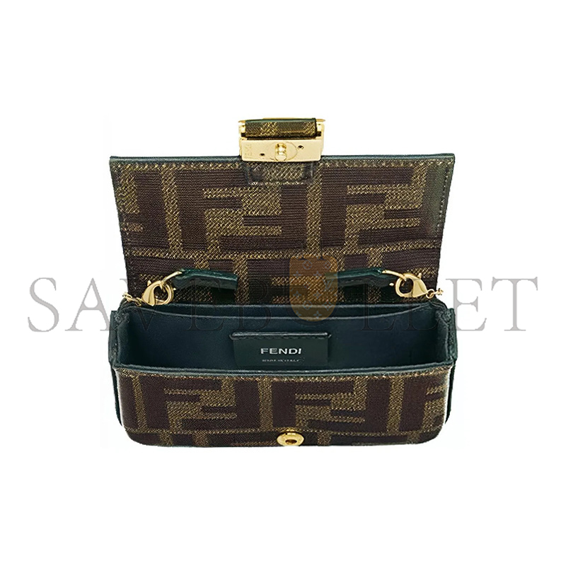 FENDI NANO BAGUETTE CHARM 7AR844A9YHF0KVH (10.5*7*2.5cm)